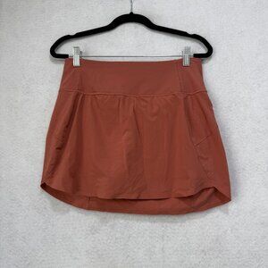 Athleta Skort Womens XS Red Run With It 14 Inch Athletic Running Built-In Shorts